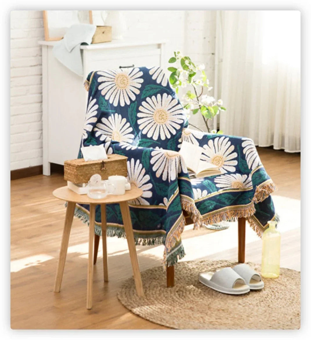 Sunstone Woven Throw Blanket-Welvere