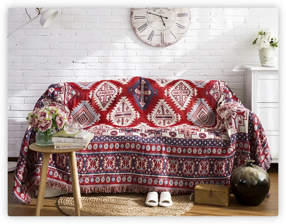 Sunstone Woven Throw Blanket-Welvere