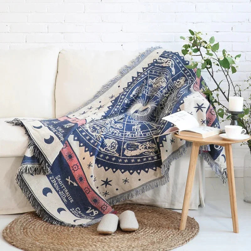 Sunstone Woven Throw Blanket-Welvere