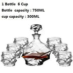 Sven Crystal Glass Wine Set-Welvere