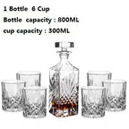 Sven Crystal Glass Wine Set-Welvere