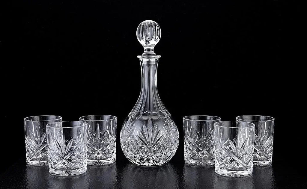 Sven Crystal Glass Wine Set-Welvere