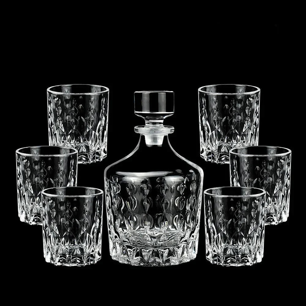 Sven Crystal Glass Wine Set-Welvere