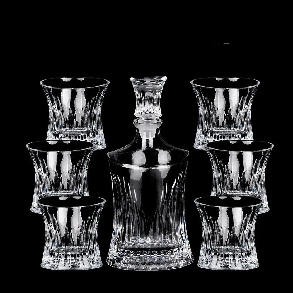 Sven Crystal Glass Wine Set-Welvere