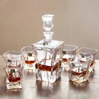 Sven Crystal Glass Wine Set-Welvere