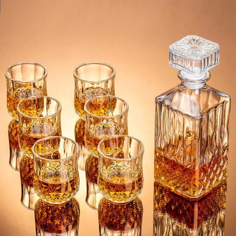 Sven Crystal Glass Wine Set-Welvere