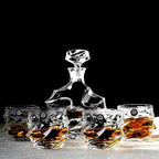 Sven Crystal Glass Wine Set-Welvere