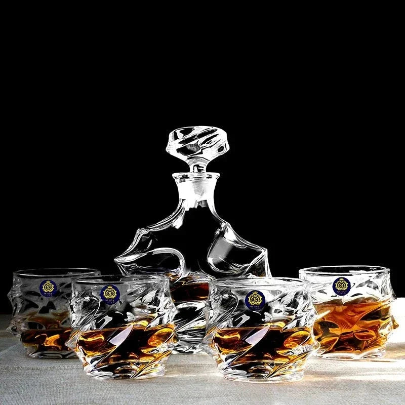 Sven Crystal Glass Wine Set-Welvere