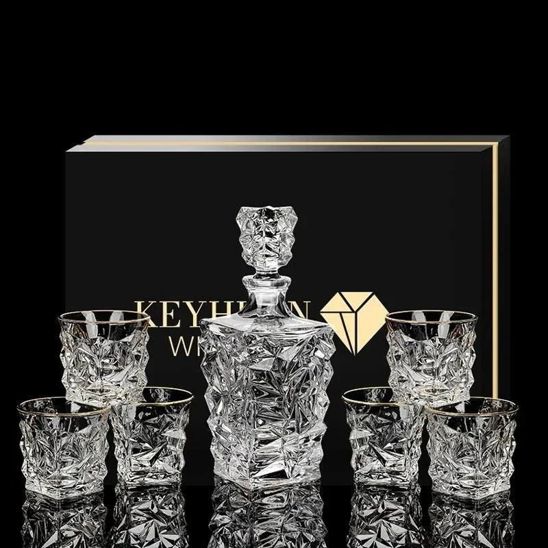 Sven Crystal Glass Wine Set-Welvere