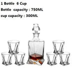 Sven Crystal Glass Wine Set-Welvere
