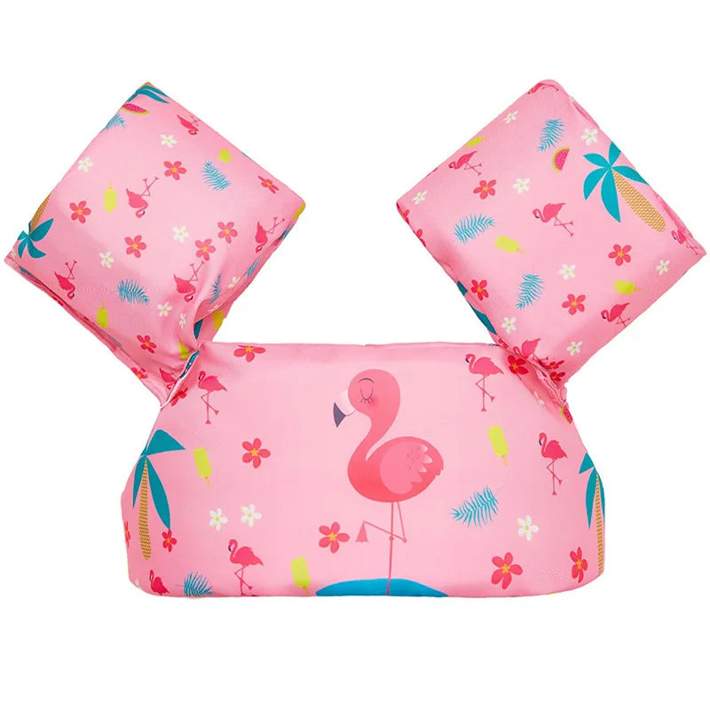 Kids Swim Aid Life Jacket with Arm Wings - Adjustable Double Buckle, up to 25 kg, view 10