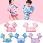 Kids Swim Aid Life Jacket with Arm Wings - Adjustable Double Buckle, up to 25 kg, view 2
