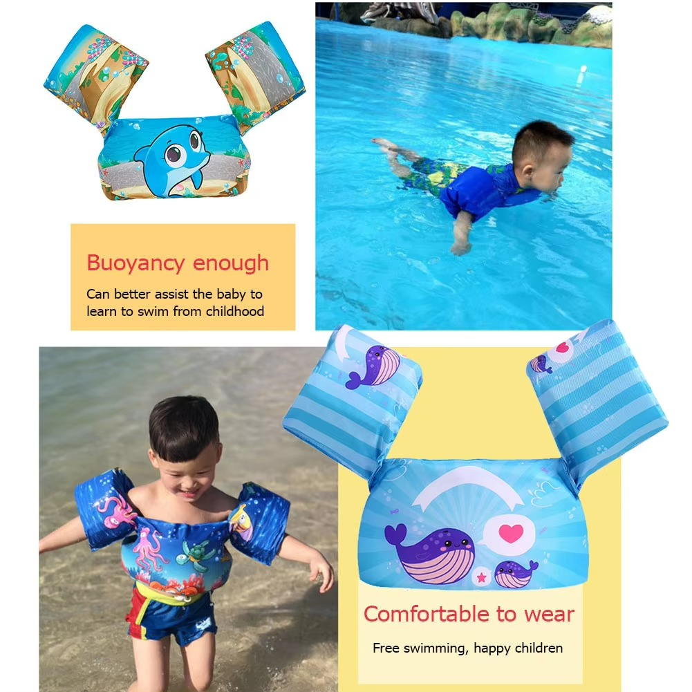 Kids Swim Arm Float and Safety Vest - Lightweight, Comfortable Fit, view 5