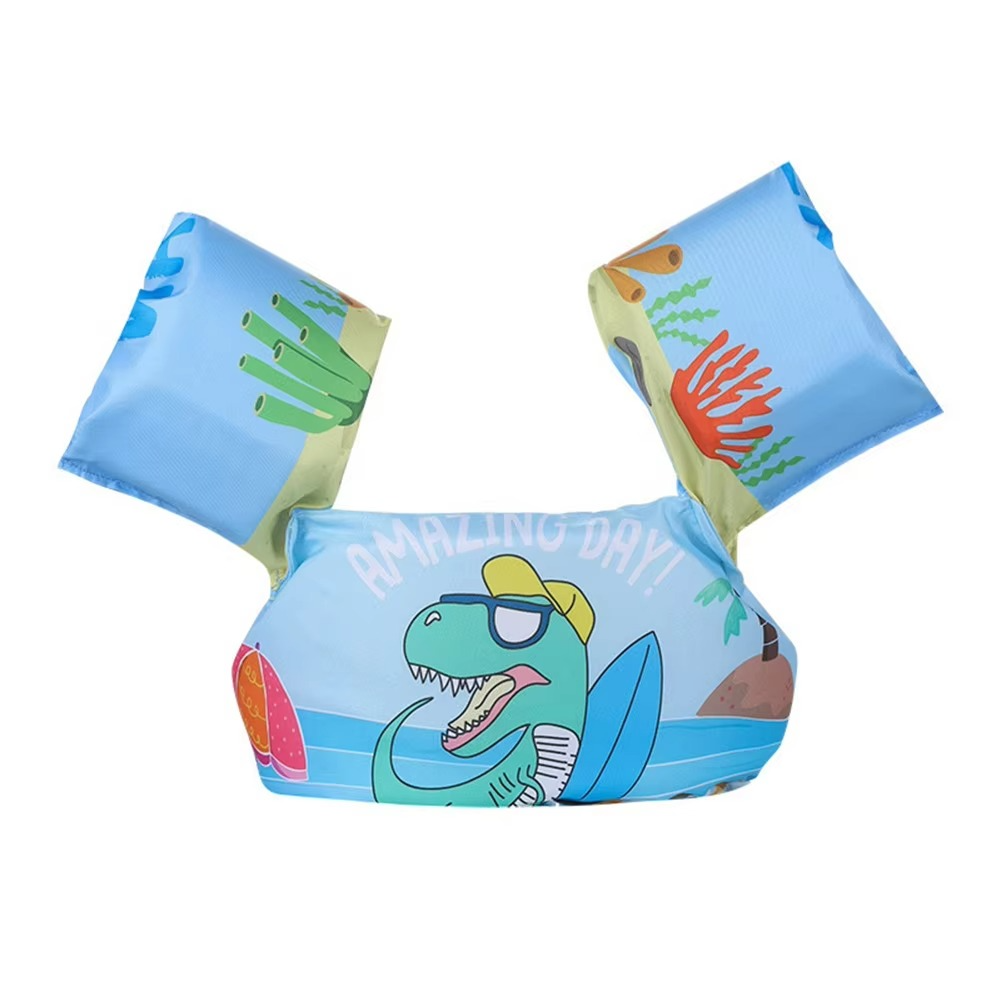 Kids Swim Arm Float and Safety Vest - Lightweight, Comfortable Fit, view 6