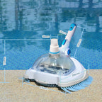 Automatic Suction Pool Cleaner with Rotating Brush Heads - 270 mm Length