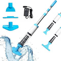 3 in 1 Cordless Rechargeable Pool Vacuum Cleaner - For In-Ground and Above-Ground Pools