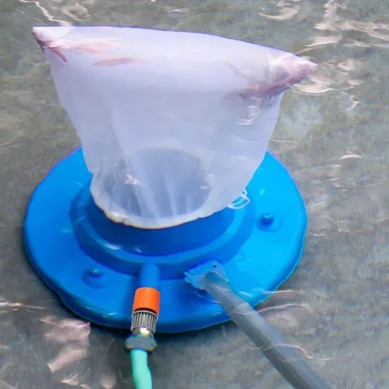 Swimming Pool Leaf Vacuum Cleaner - Powerful Suction, Blue, view 3