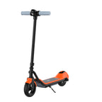 Kids' electric scooter front and side view
