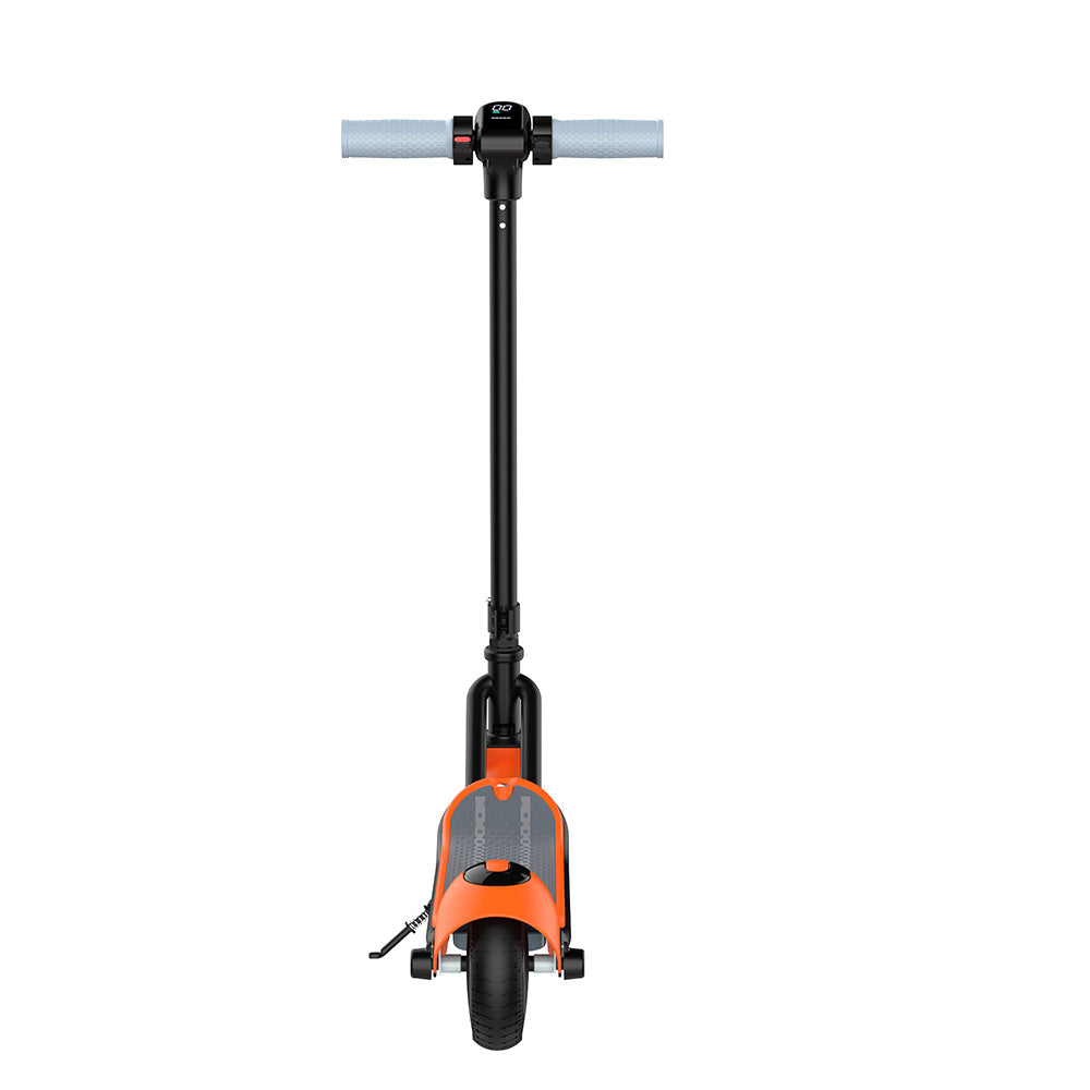 Kids' electric scooter dimensions and feature detail