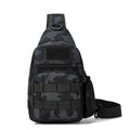 Tactical Utility Sling Bag with Water-Resistant Fabric