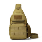 Tactical Utility Sling Bag with Water-Resistant Fabric