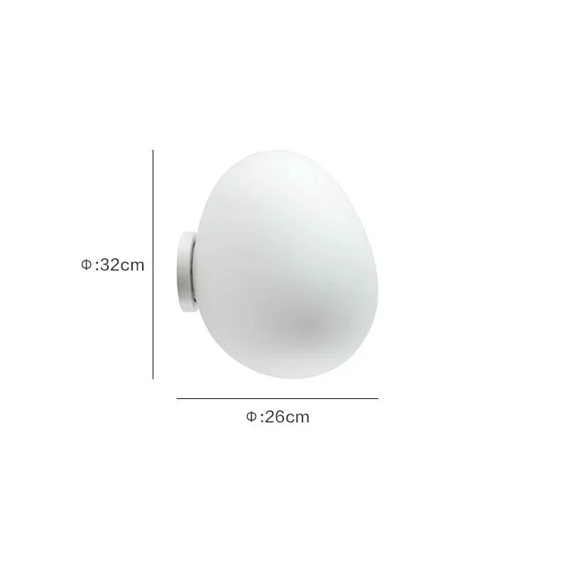 Tahoe Glass Egg Livine Lamp-Welvere