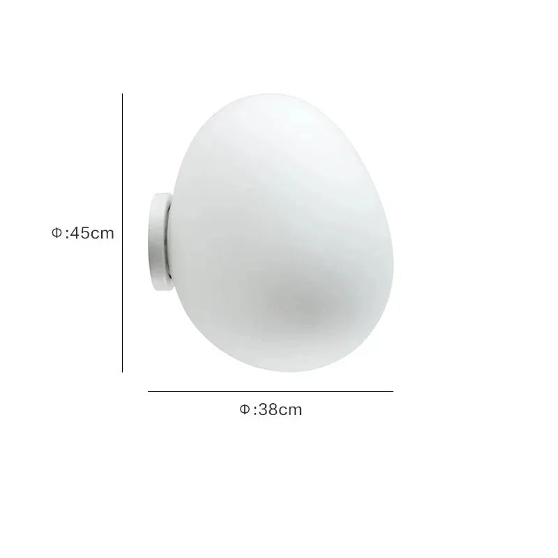 Tahoe Glass Egg Livine Lamp-Welvere