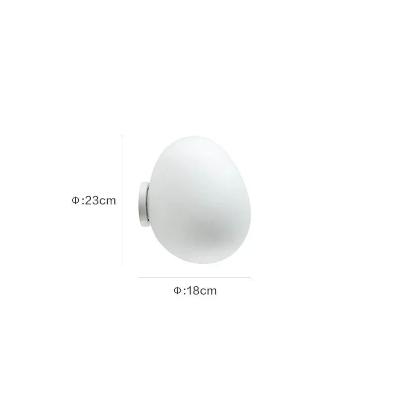 Tahoe Glass Egg Livine Lamp-Welvere