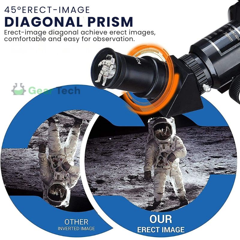 Professional Astronomical Telescope - 70mm Aperture, 300mm Focal Length, view 3