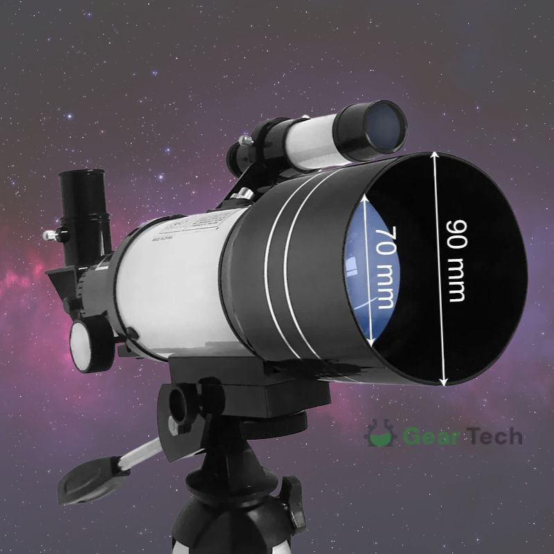 Professional Astronomical Telescope - 70mm Aperture, 300mm Focal Length, view 6