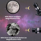 Professional Astronomical Telescope - 70mm Aperture, 300mm Focal Length, view 7