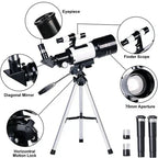 Professional Astronomical Telescope - 70mm Aperture, 300mm Focal Length, view 8