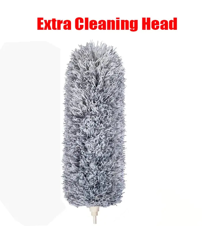 Telescopic Microfibre Duster with Flexible Head, 80–250 cm
