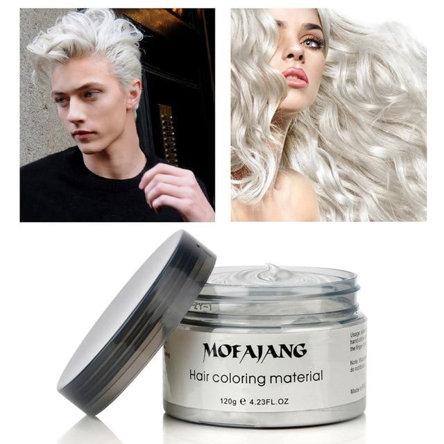 Temporary Washable Coloured Hair Dye Wax