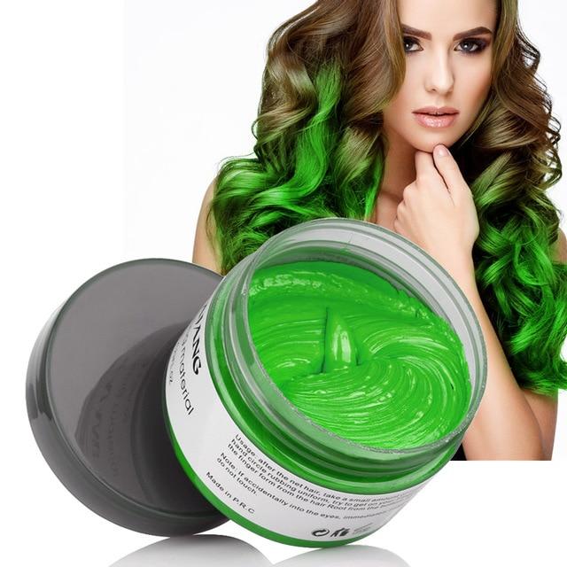 Temporary Washable Coloured Hair Dye Wax