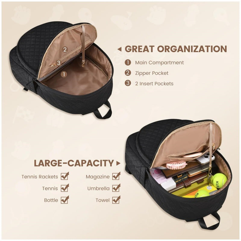 Tennis Backpack with Insulated Compartments