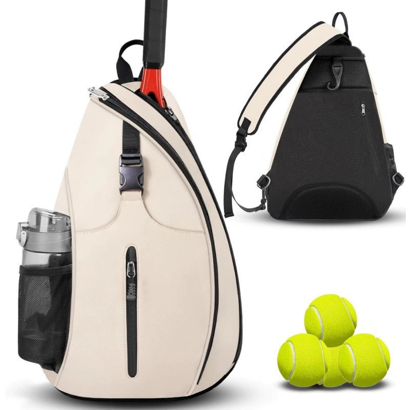 Tennis Gear Tote with Adjustable Padded Shoulder Straps