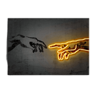 Elegant Canvas Wall Art Featuring The Creation of Adam | Welvere-Welvere