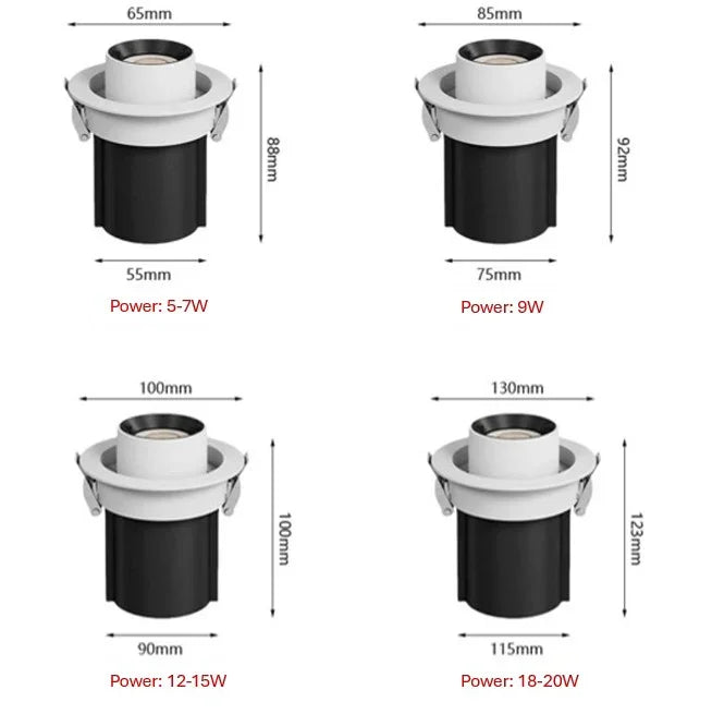 Thoraa LED Recessed Downlight-Welvere