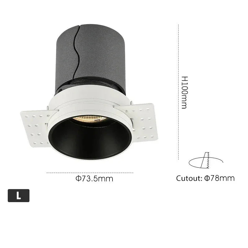 Thoraen Recessed Downlight-Welvere