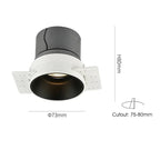 Thoraen Recessed Downlight-Welvere