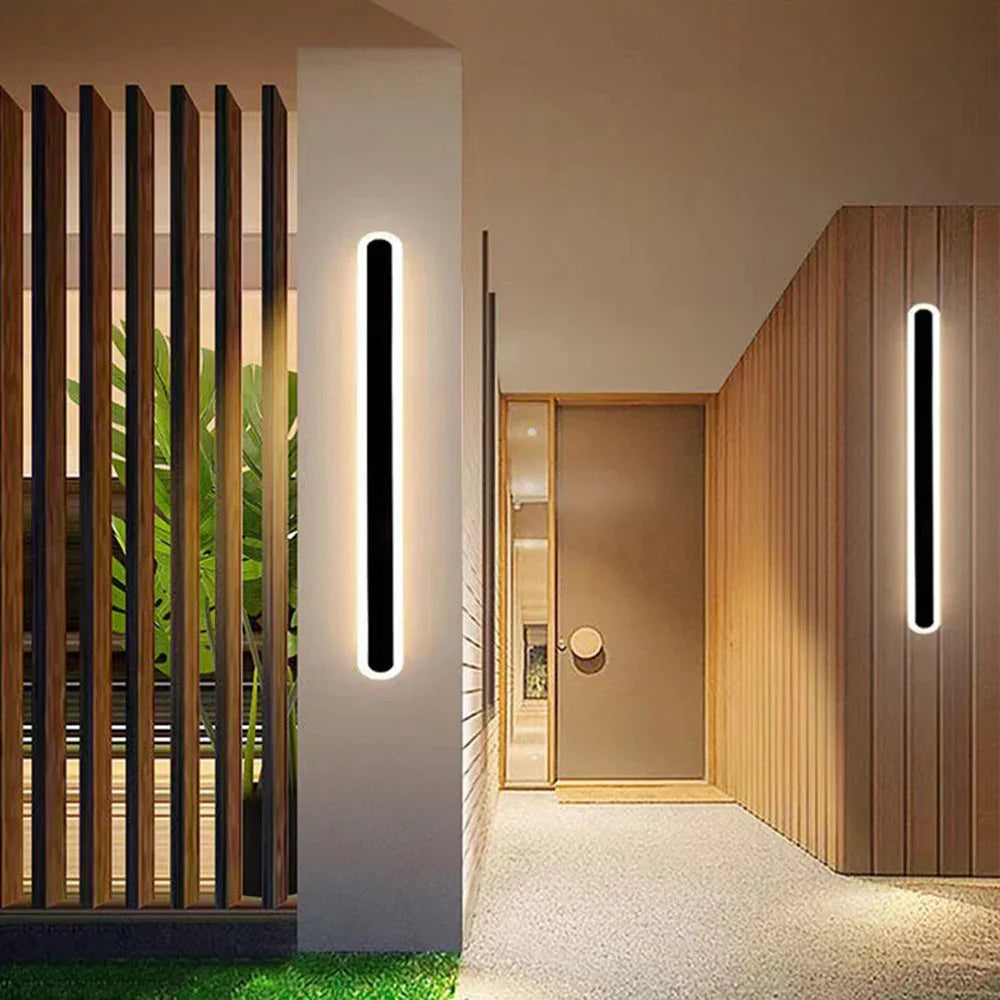 Thorain Linear Outdoor Livine Lamp-Welvere