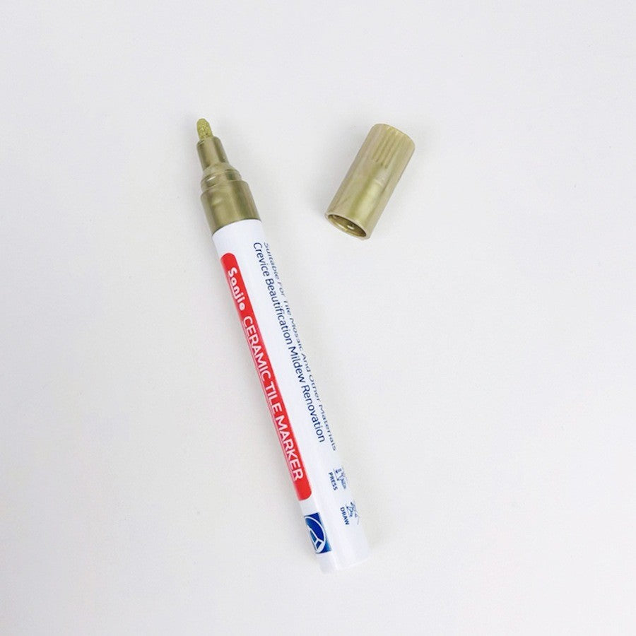 Tile Grout Colour Repair Pen for Walls and Floors