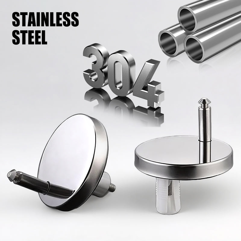 Toilet Seat Fixing Set with 304 Stainless Steel Screws