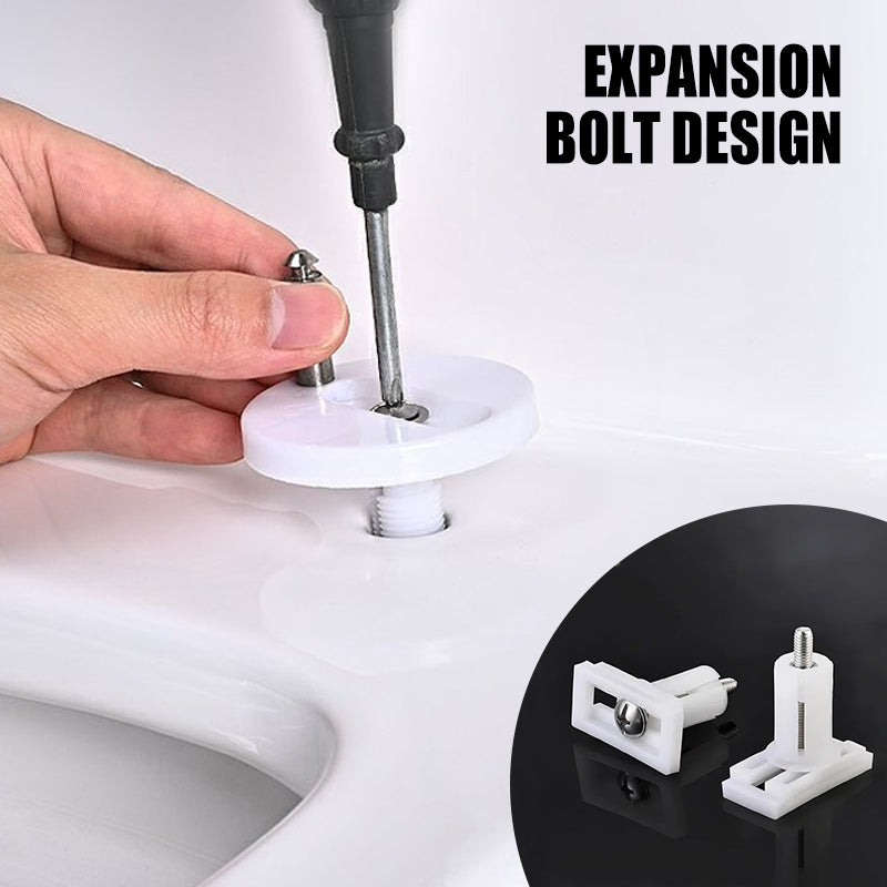 Toilet Seat Fixing Set with 304 Stainless Steel Screws