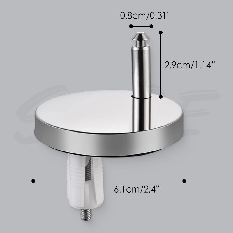Toilet Seat Fixing Set with 304 Stainless Steel Screws