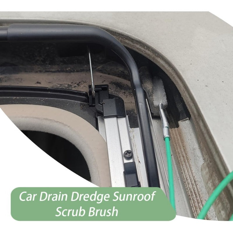118-Inch Drain Snake Brush for Sunroof and Hvac Lines - Spring-Steel, Nylon Tip, view 2