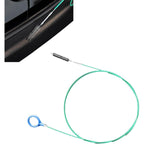 118-Inch Drain Snake Brush for Sunroof and Hvac Lines - Spring-Steel, Nylon Tip