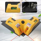 Multifunctional 90° Angle Laser Level for Indoor Use - Engineering Plastic Body, view 2