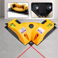 Multifunctional 90° Angle Laser Level for Indoor Use - Engineering Plastic Body